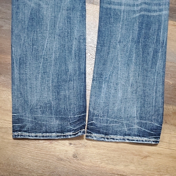 Rock Revival Cyrek Straight Leg Embellished Blue Jeans - Picture 13 of 13